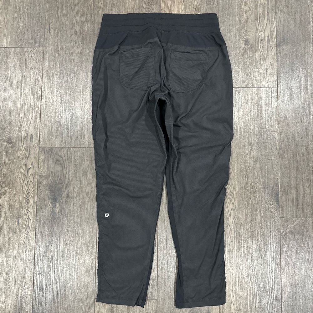 Black Drawstring Pants - image 4